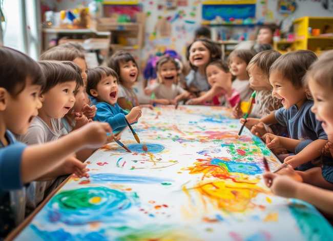 儿童画画故事会，幼儿画画故事