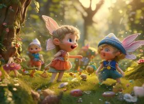 精灵故事幼儿；小精灵幼儿故事