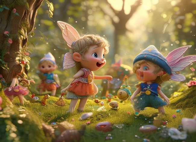精灵故事幼儿；小精灵幼儿故事