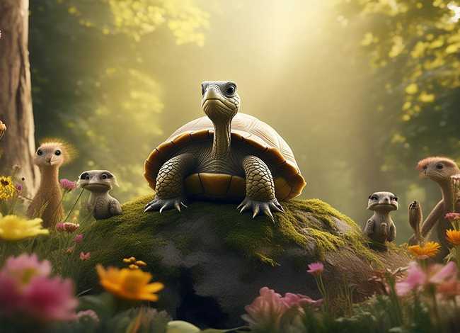 绘本故事聪明的乌龟故事、绘本故事聪明的乌龟故事教案