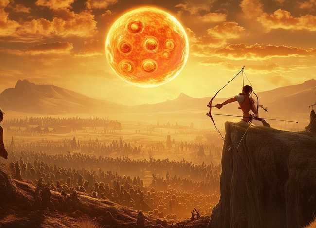 后羿射日后续故事、后羿射日后续故事1000