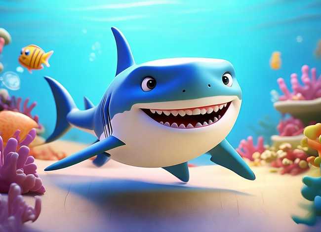 儿童大白鲨故事mp3，儿童动画大白鲨
