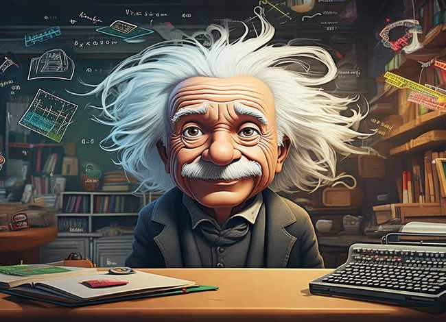 爱因斯坦的故事漫画；爱因斯坦的故事漫画图片