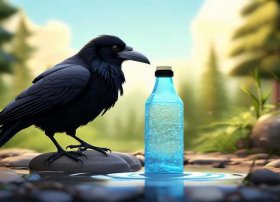 乌鸦喝水儿童故事网全文、《乌鸦喝水》的故事,幼儿益智早教,你听过吗