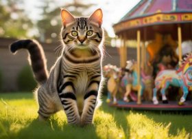 儿童故事自信的小花猫（自信的小马寓言故事）