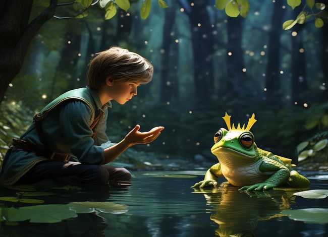 中华儿童故事青蛙王子 儿童故事《青蛙王子》
