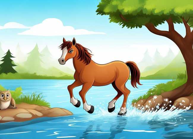 儿童故事小马过河故事书 少儿故事小马过河的故事在线听