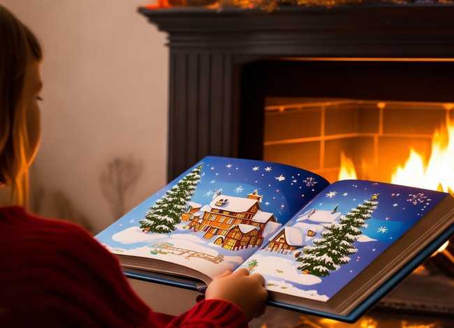 圣诞故事绘本阅读；圣诞故事绘本阅读图片