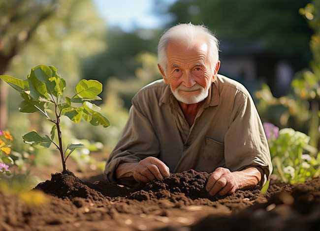 幼儿故事种树的老爷爷；幼儿故事种树的老爷爷教案