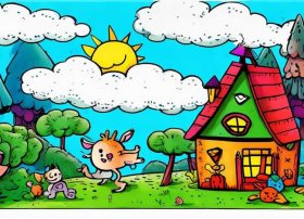 儿童自制绘本故事情节（幼儿自制绘本故事简笔画）