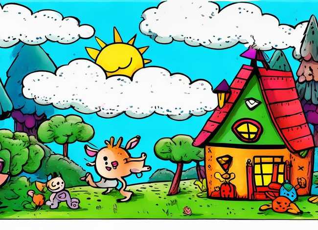 儿童自制绘本故事情节（幼儿自制绘本故事简笔画）