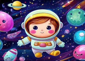 宇航员的儿童故事 - 宇航员的幼儿故事