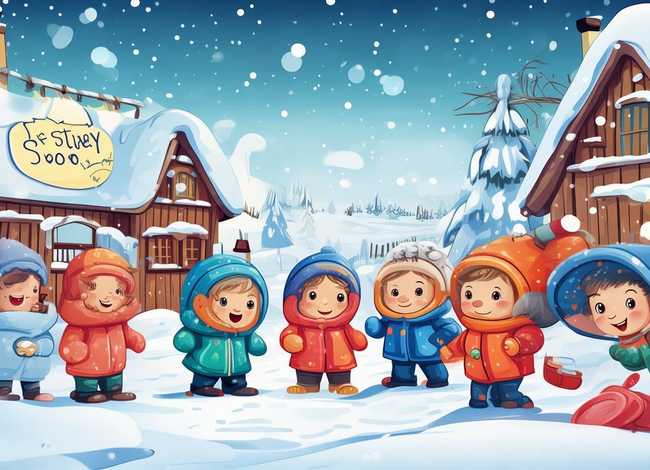 雪的故事儿童；雪的故事幼儿园