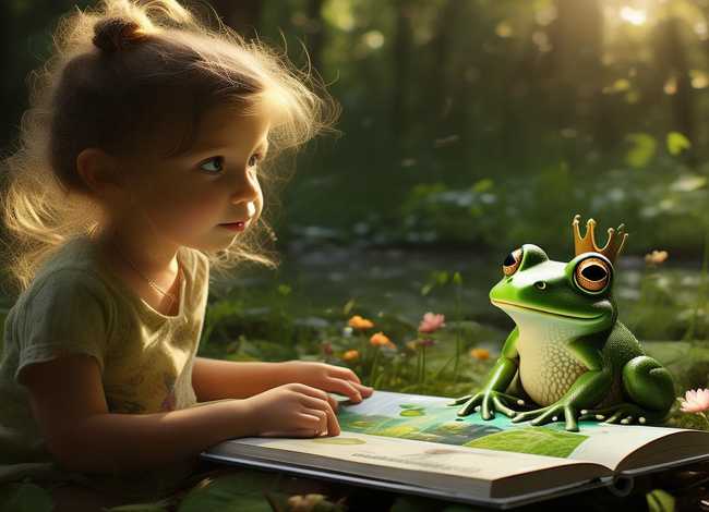 儿童睡前故事青蛙王子的故事 - 儿童故事睡前故事3-6岁青蛙王子