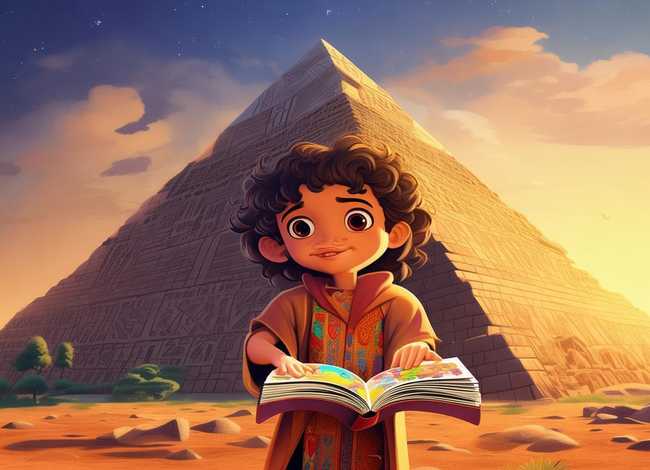 金字塔的绘本故事（金字塔的绘本故事图片）