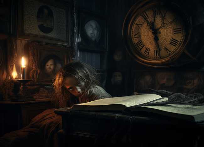 可怕故事儿童故事；可怕的幼儿故事