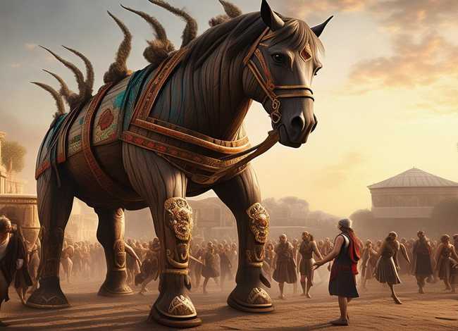 特洛伊木马起因是什么、特洛伊木马的起因经过结果是什么