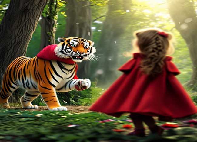 儿歌两只老虎的故事小红帽的故事 儿歌两只老虎的故事小红帽的故事视频