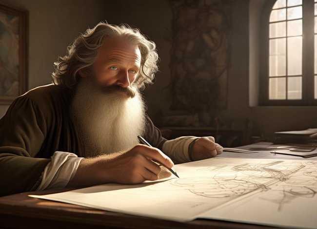 达芬奇的小故事，达芬奇的小故事简短