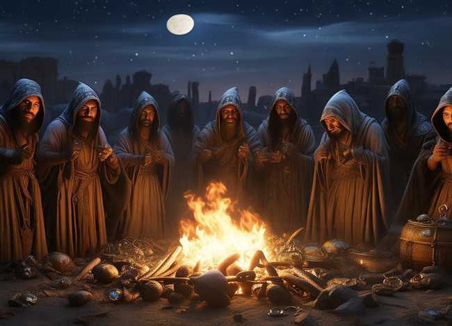 四十大盗故事；四十大盗故事原文