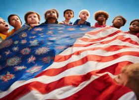 国旗多美丽儿童故事；国旗国旗多美丽故事