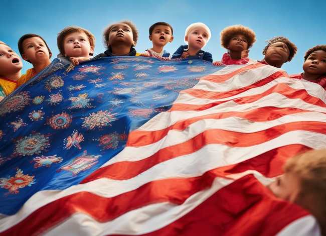 国旗多美丽儿童故事；国旗国旗多美丽故事