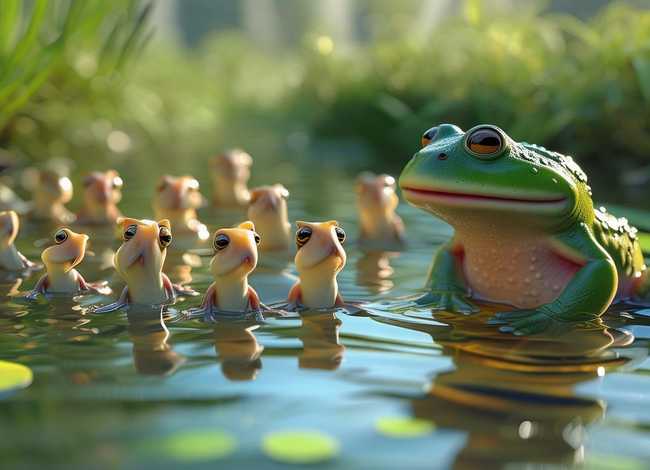 小蝌蚪找妈妈故事完整儿童诵读、小蝌蚪找妈妈的故事朗诵视频