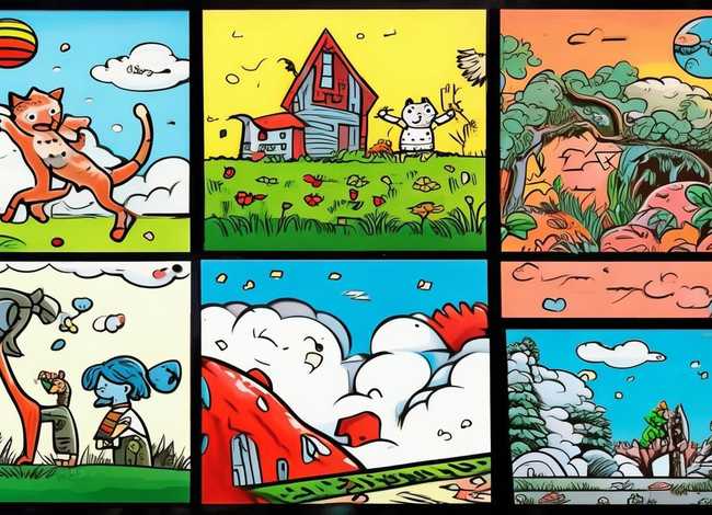 手绘漫画故事 - 手绘简单漫画小故事六篇