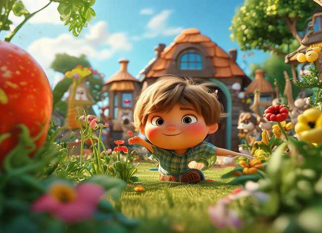 儿童故事拔萝卜视频（拔萝卜故事儿歌视频讲故事）