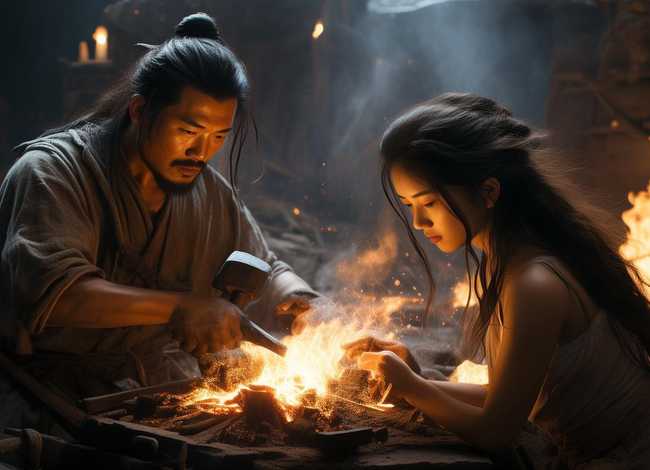 莫邪干将的故事 - 莫邪干将的故事是神话故事吗