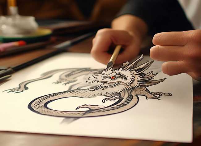 成语故事《画龙点睛》 - 成语故事《画龙点睛》图片