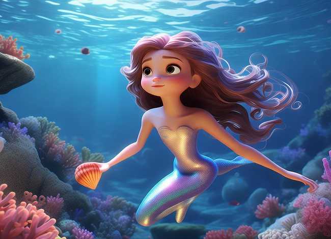 儿童美人鱼睡前故事完整版 - 少儿睡前故事美人鱼的故事