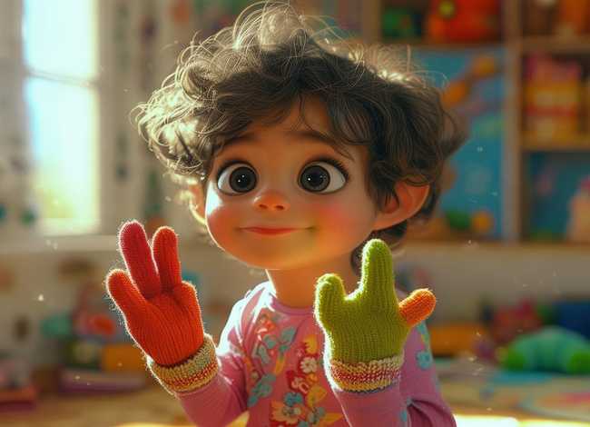 儿童故事手势，幼儿故事带手势