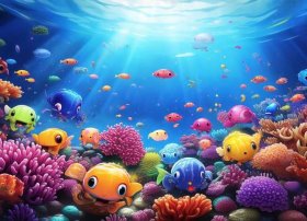 海底小纵队儿歌七色光之歌、熊孩子儿歌七色光之歌