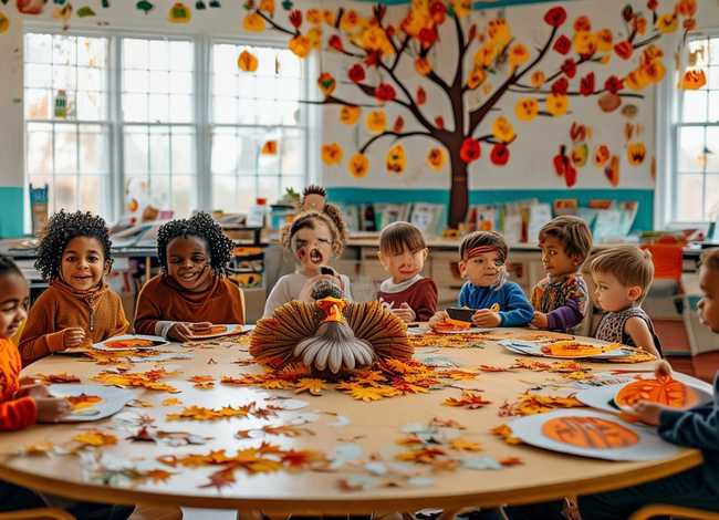 感恩节故事幼儿园；感恩节主题故事幼儿园