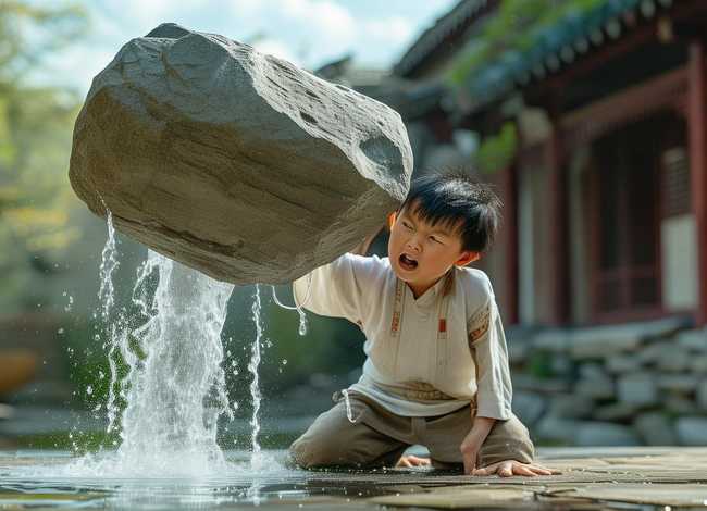 司马光砸缸故事文字版（司马光砸缸故事文字版50字）