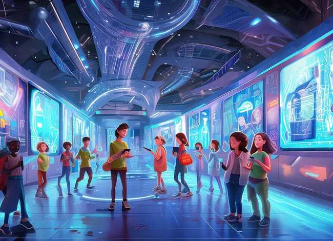 科技馆的故事绘本 - 科技馆的故事绘本怎么画