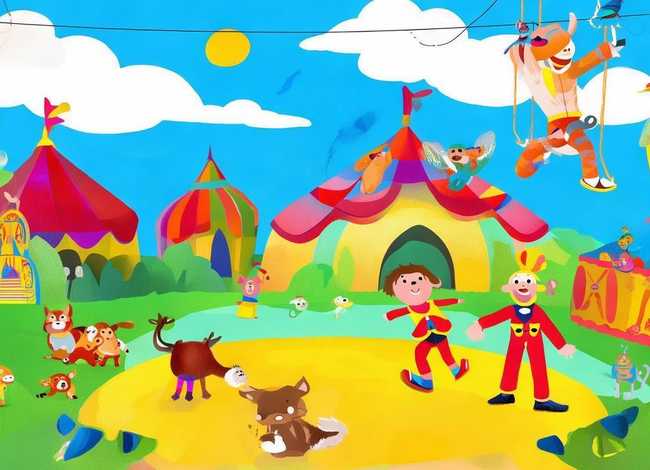 儿童故事书马戏团、马戏团幼儿故事