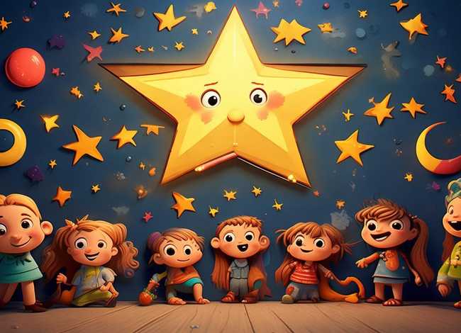 儿童版星星的故事 - 幼儿园星星的故事