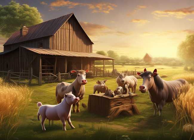 农场里的故事（农场里的故事作文）