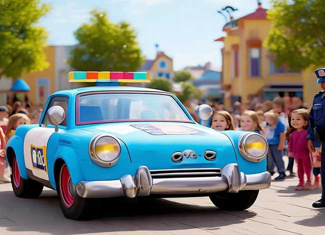 警车儿童故事；幼儿警车故事