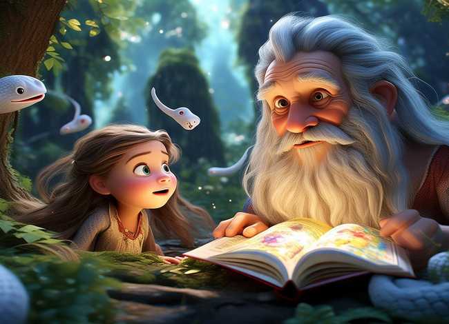 儿童故事白蛇3-6岁有声 白蛇传故事少儿版