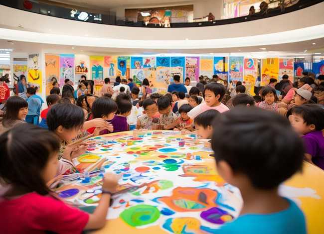 商场儿童绘画 商场儿童绘画活动