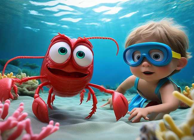 龙虾的儿童视频（龙虾的小视频）