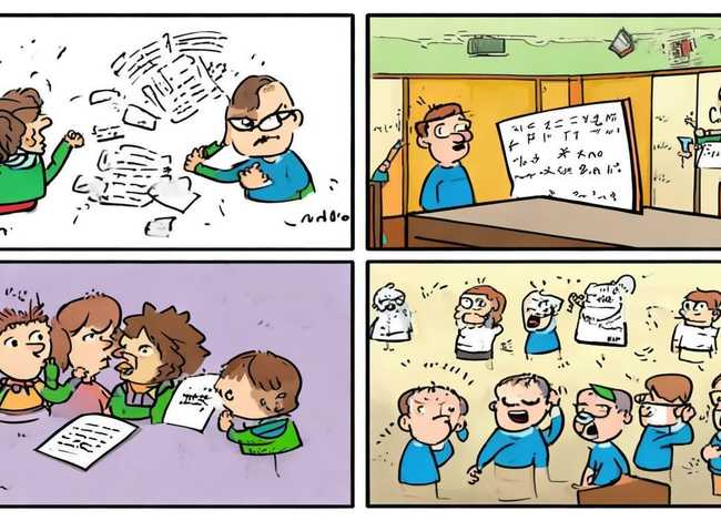 四格漫画故事 - 四格漫画故事创作数学