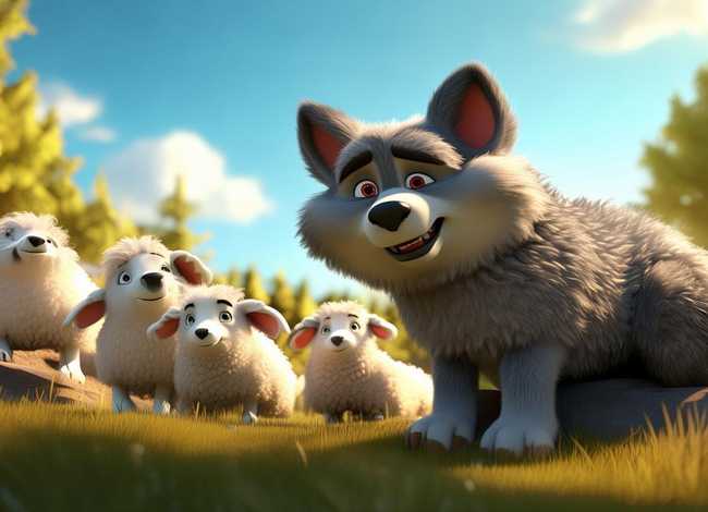 小羊和大灰狼的动画片（小羊和大灰狼的动画片名字）