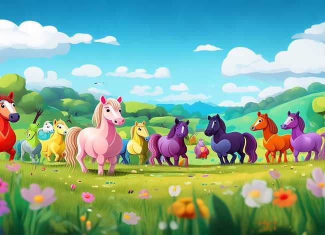 关于马的儿童动画片（关于马的儿童动画片大全）