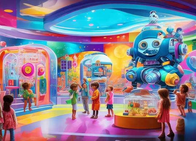 科技馆题材的儿童画（科技馆题材的儿童画图片大全）