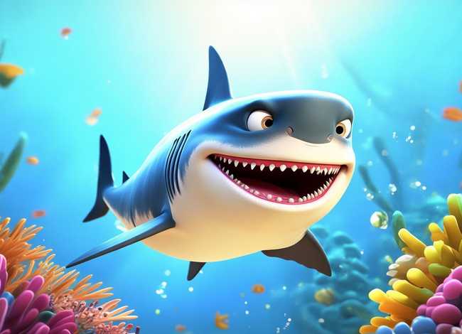 儿童大白鲨故事 儿童动画大白鲨
