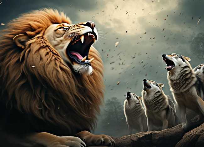 狮吼狼嚎成语 狮吼狼嚎成语怎么说